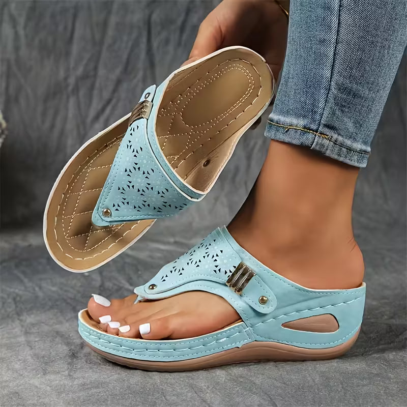 Archella | Sandalias de Cuña con Soporte