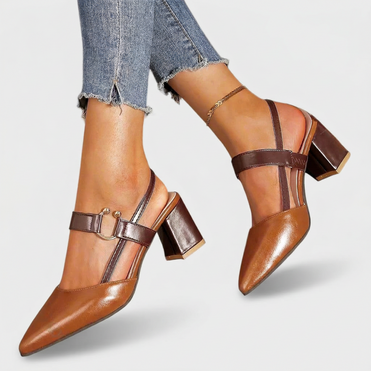 Zapatos de Tacón de Bloque para Mujer: Soporte con Estilo y Comodidad