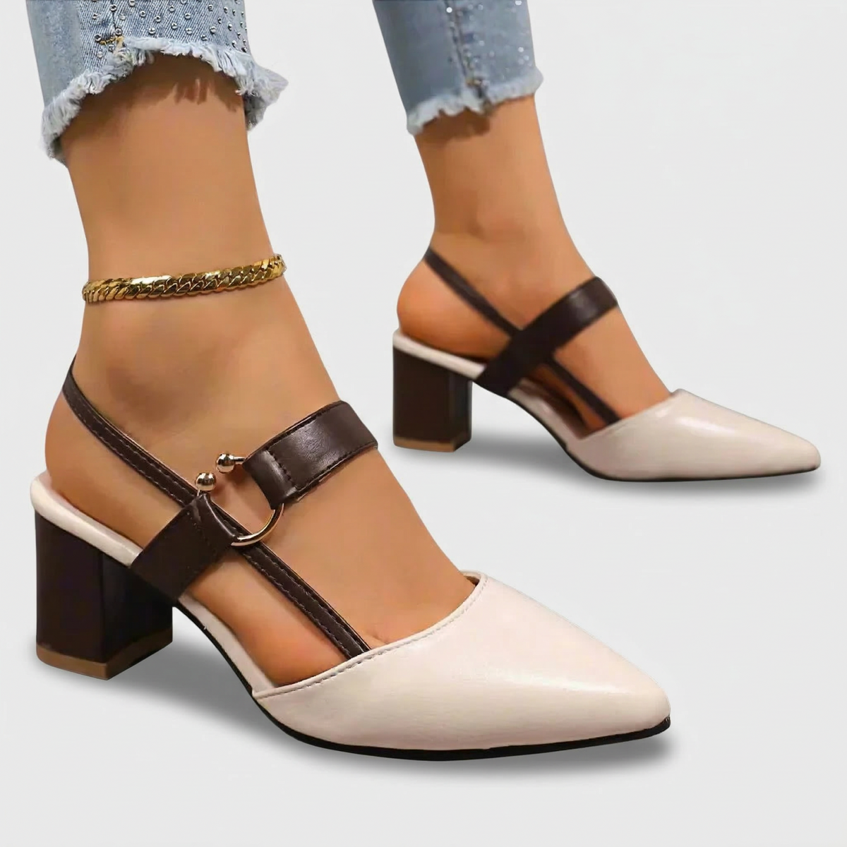 Zapatos de Tacón de Bloque para Mujer: Soporte con Estilo y Comodidad
