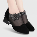 Zapatos de tacón Aurora, elegantes y de malla transpirable