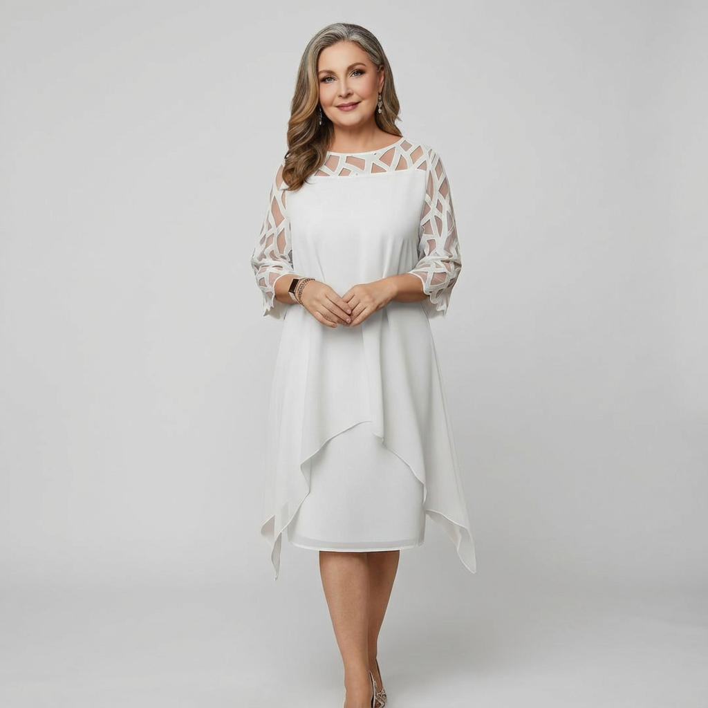 Mila: vestido favorecedor, cómodo y amable con la tripita