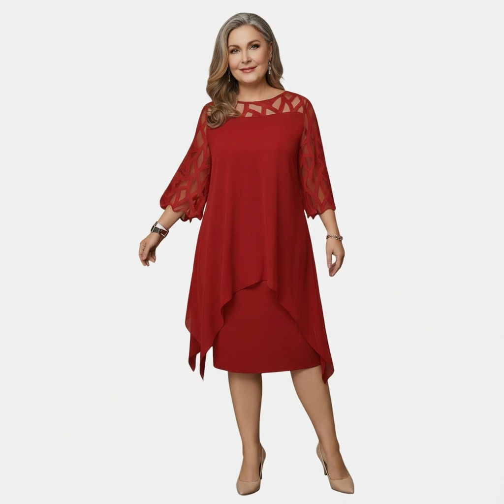 Mila: vestido favorecedor, cómodo y amable con la tripita