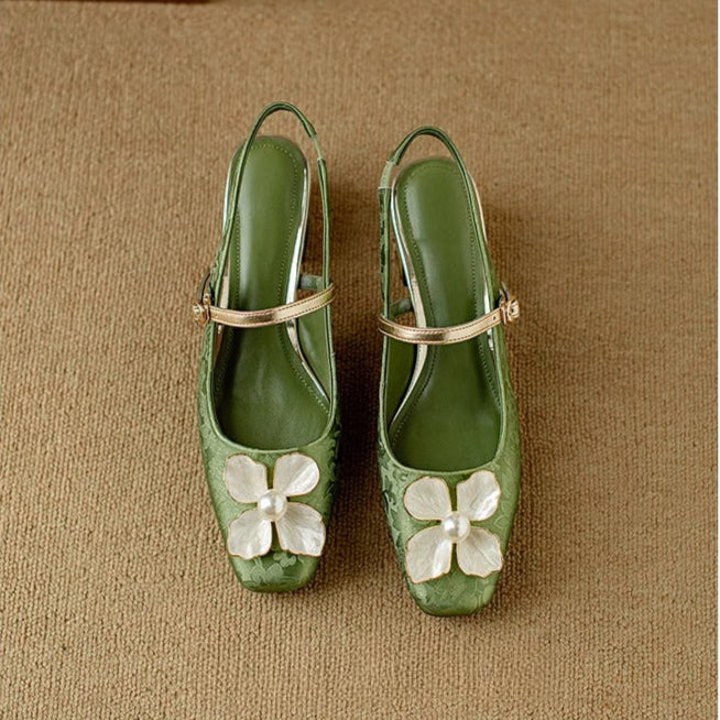 Zapatos de Salón Slingback Genine