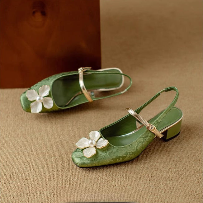 Zapatos de Salón Slingback Genine