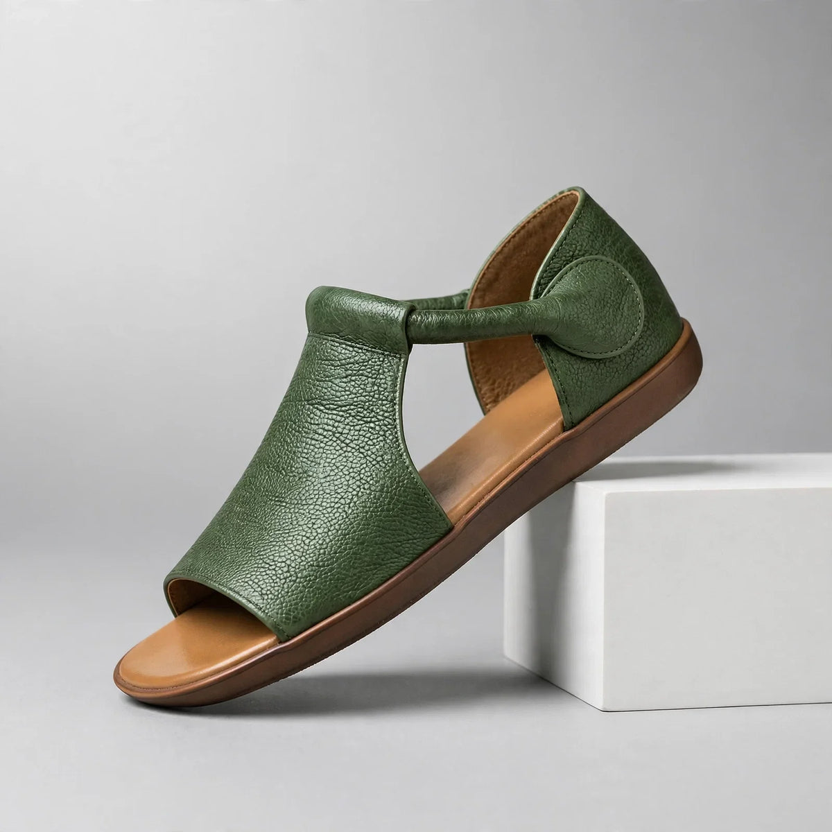 Sandalias de piel Rhea