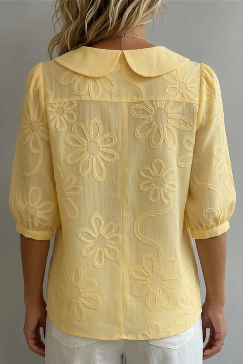 Fiora™ │ Blusa floral elegante