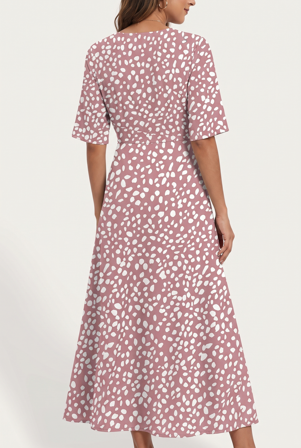 Romy | Vestido Midi que Disimula el Abdomen