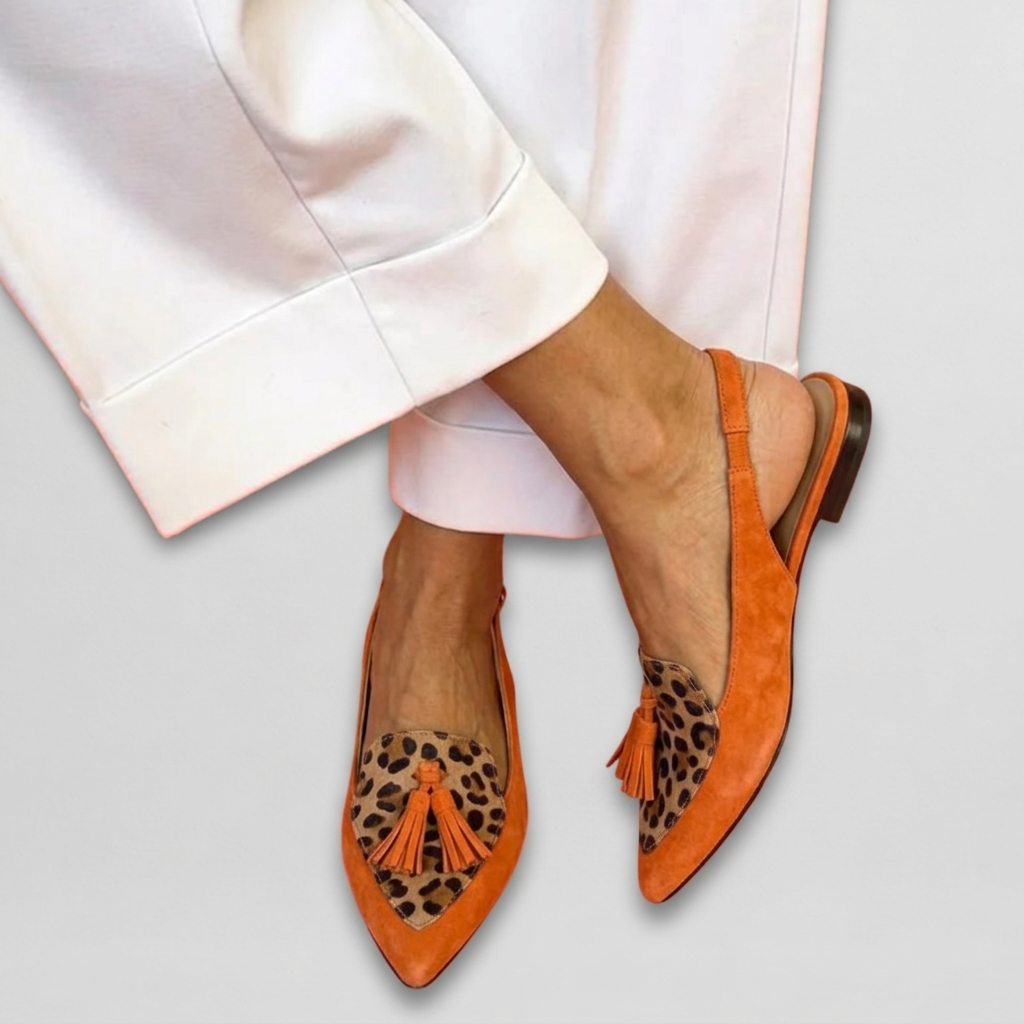 Eliza | Sandalias con tiras y borlas