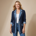 Iona | Chaqueta Vaquera Relajada, Chic sin Esfuerzo