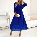 Aurora™ | Vestido Cruzado Elegante