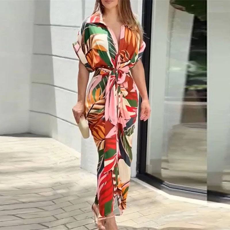 Wren | Vestido Camisero con Cinturón