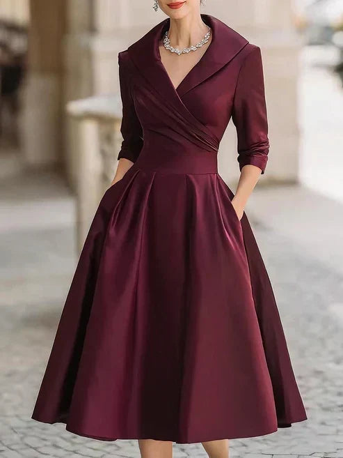 Ffion | Vestido midi entallado