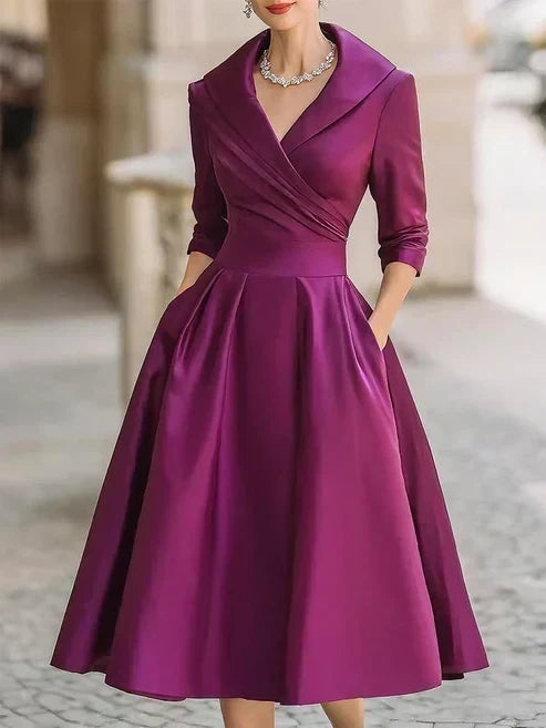 Ffion | Vestido midi entallado
