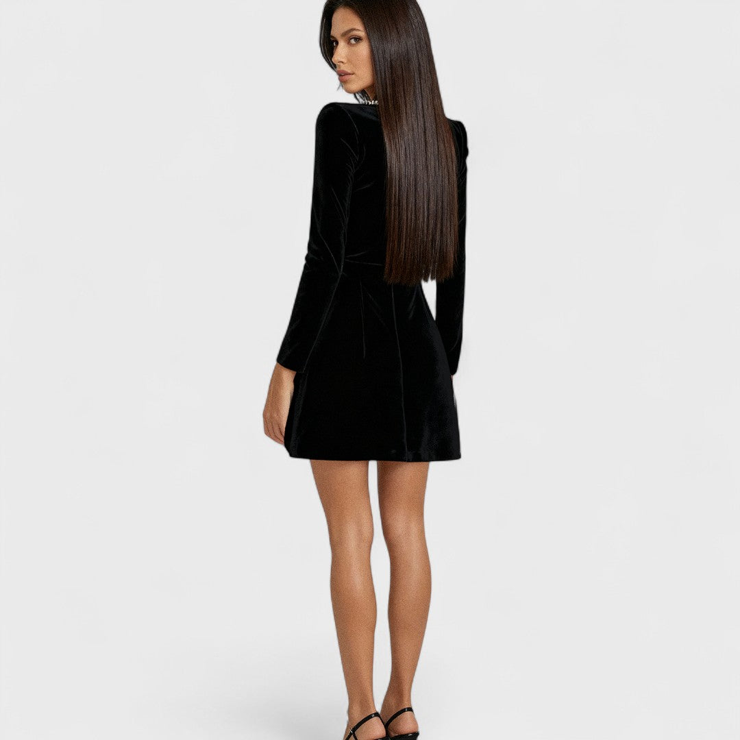 Evelyn™ | Vestido de noche elegante con glitter