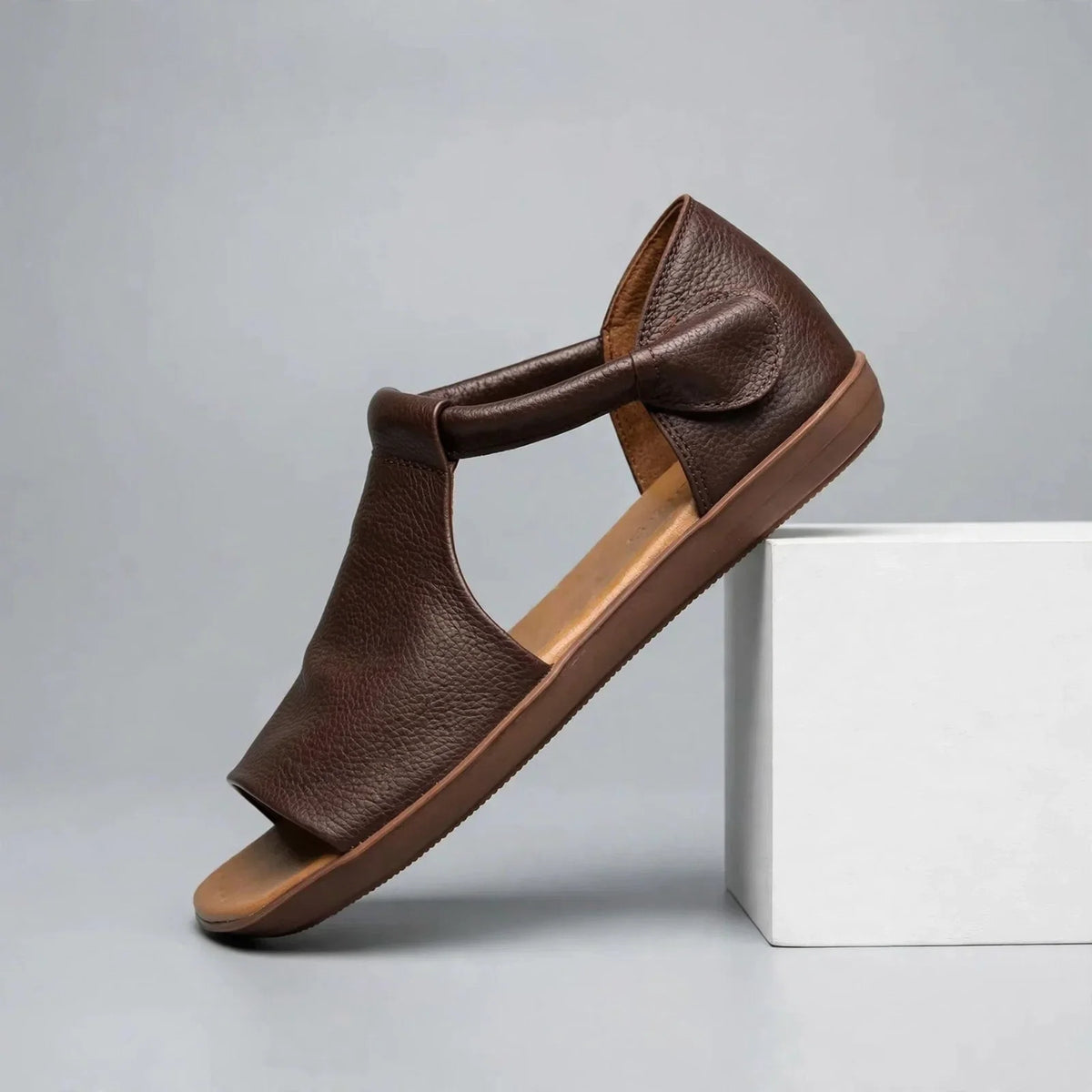 Sandalias de piel Rhea