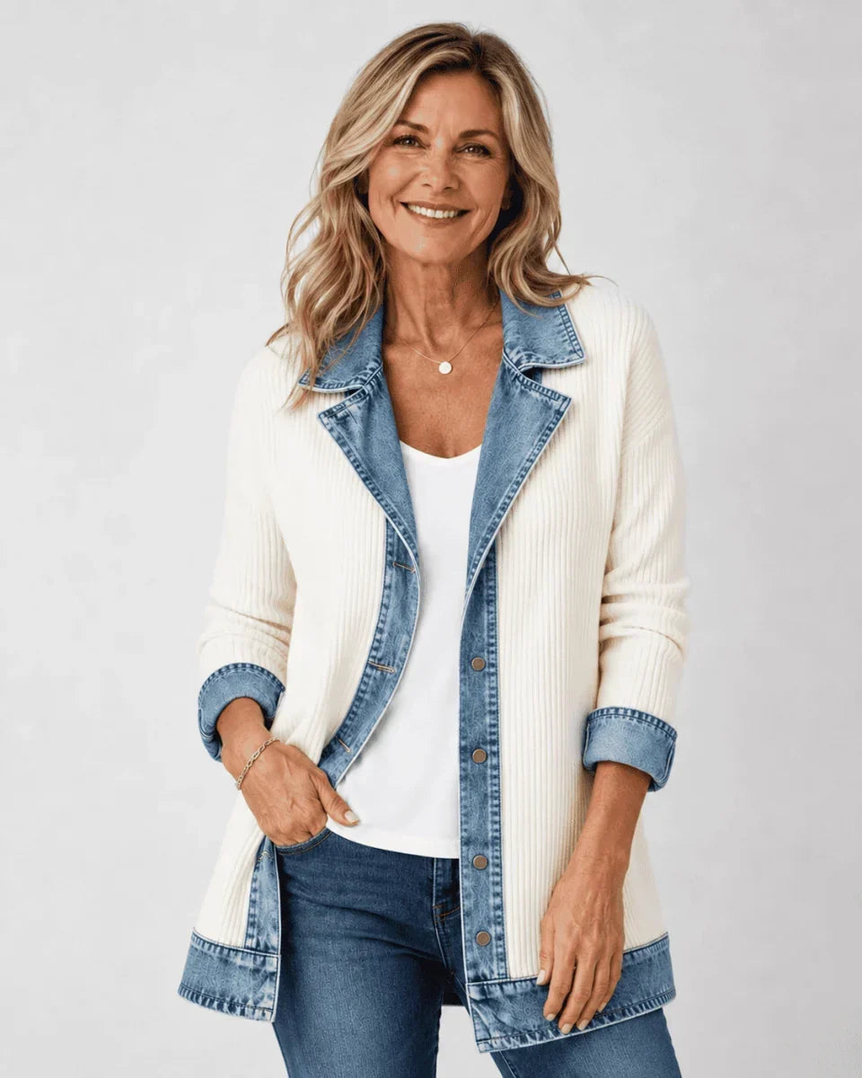 Iona | Chaqueta Vaquera Relajada, Chic sin Esfuerzo