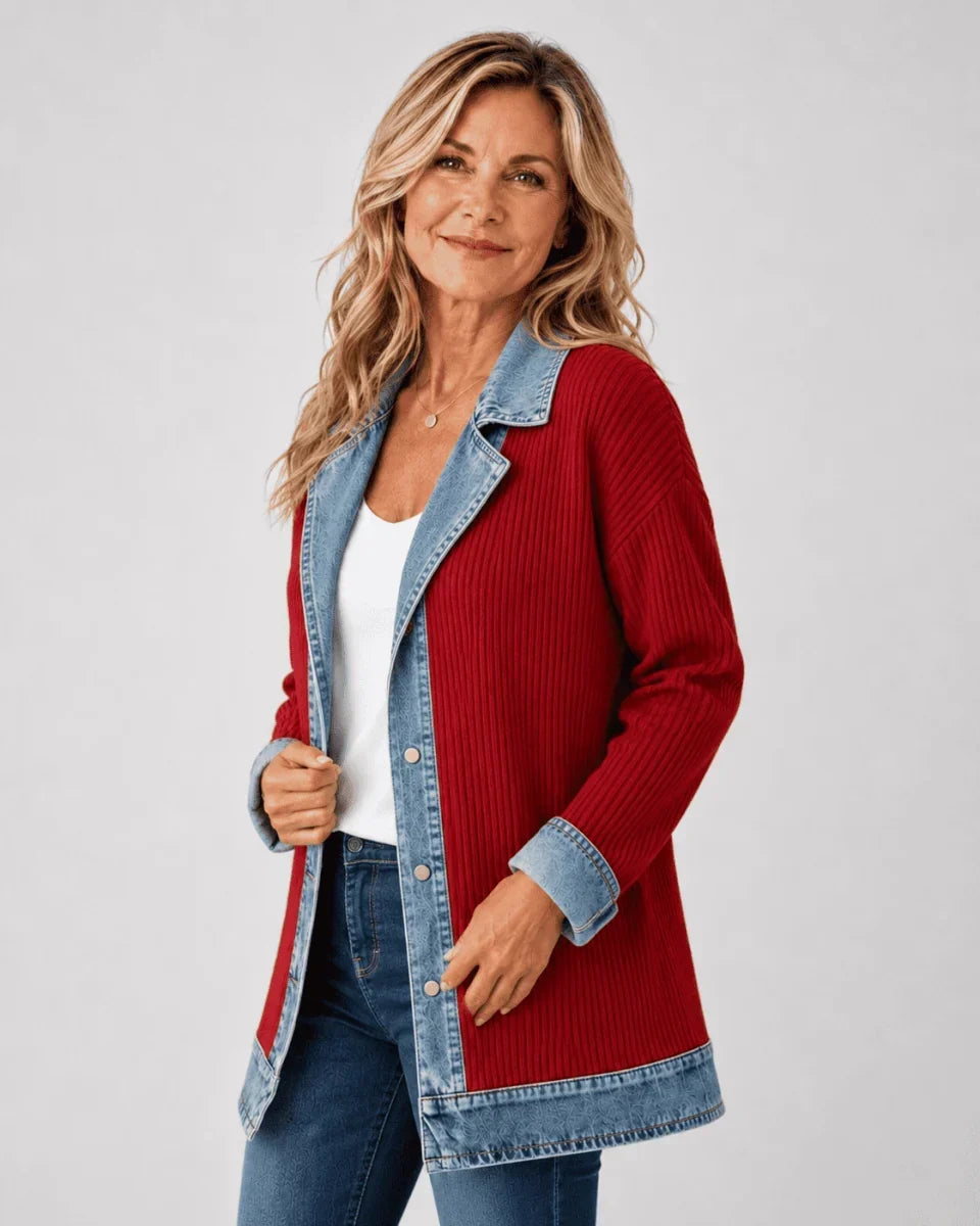 Iona | Chaqueta Vaquera Relajada, Chic sin Esfuerzo