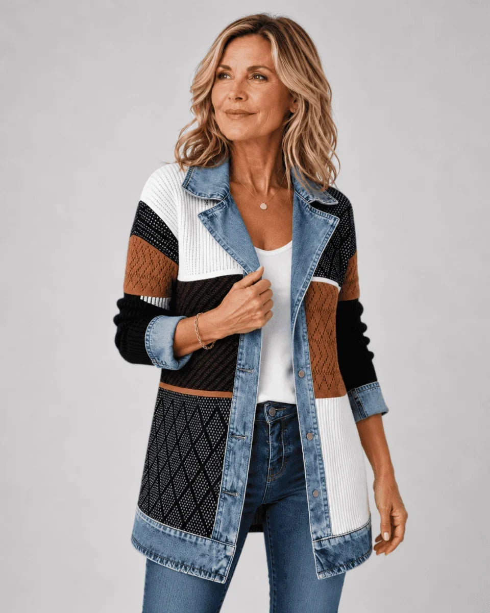 Iona | Chaqueta Vaquera Relajada, Chic sin Esfuerzo
