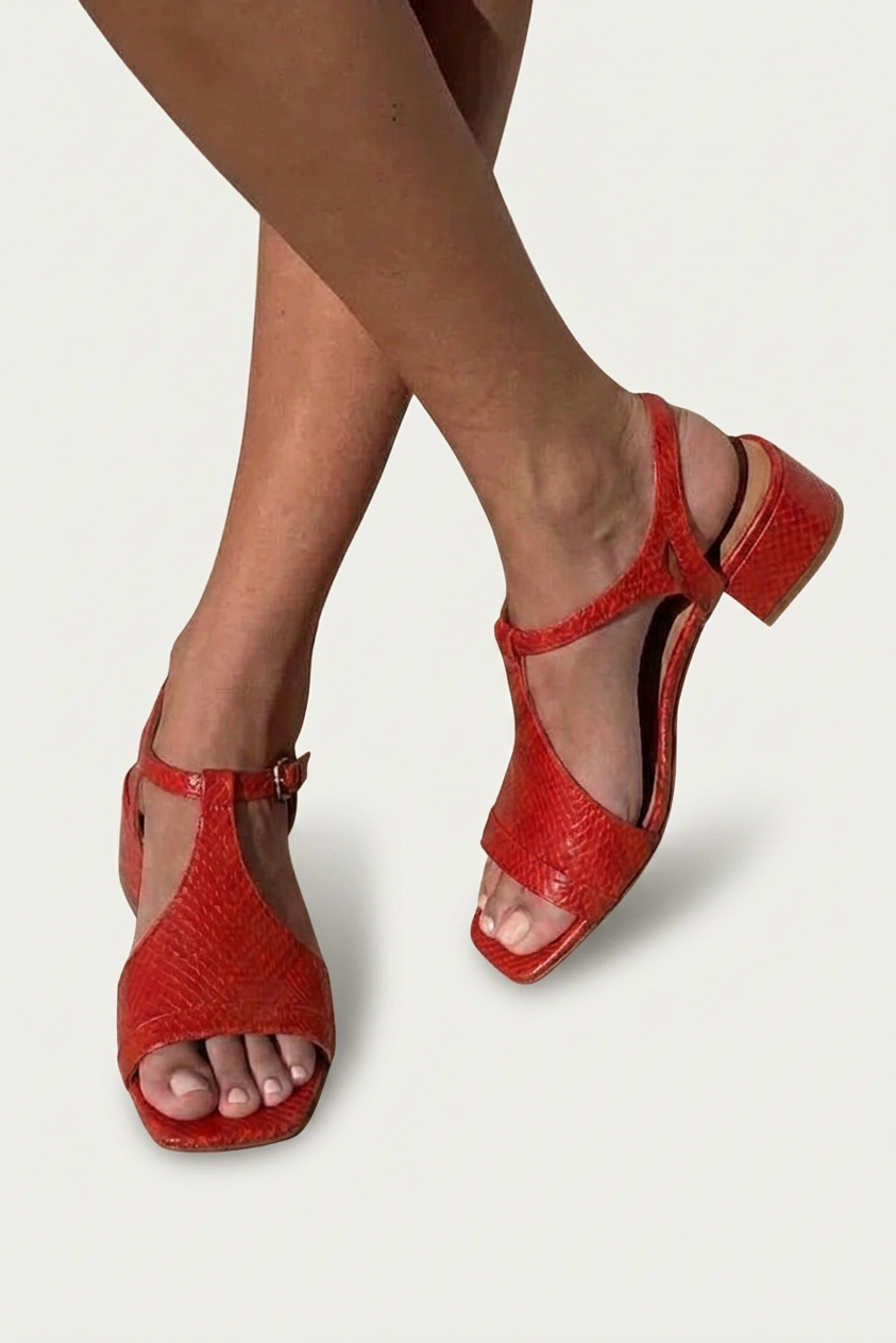 Serena – Sandalias de verano plateadas