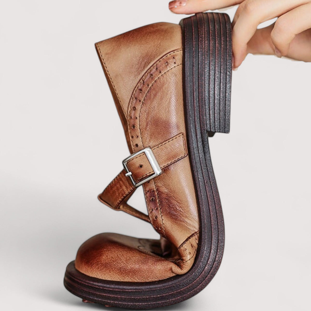 Zapatos Mary Jane Colette de Piel