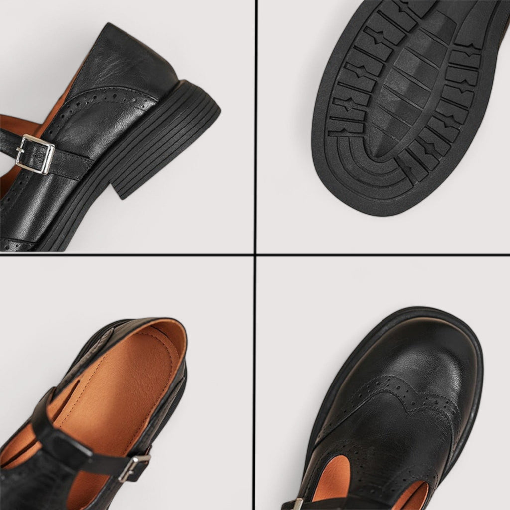 Zapatos Mary Jane Colette de Piel
