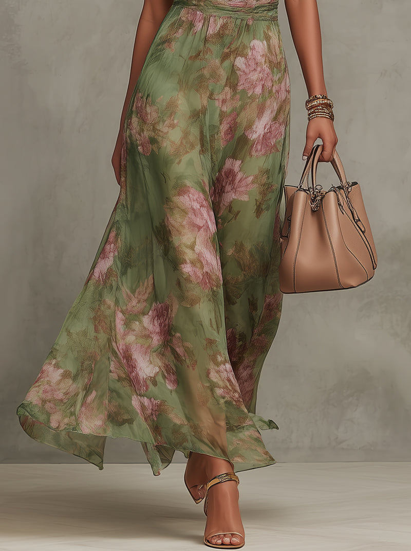 Ruth™ | Vestido Maxi de Gasa
