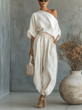 Mila™ | Conjunto de 2 Piezas con Hombros Descubiertos