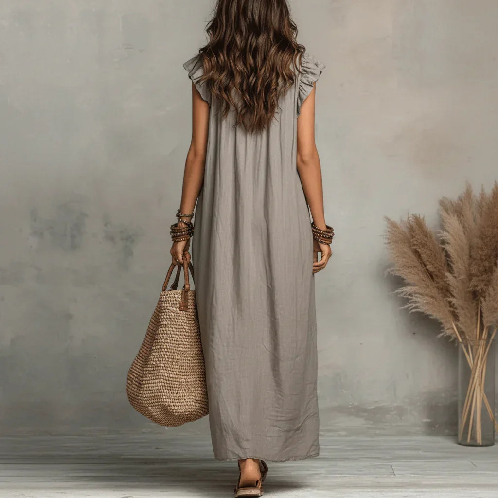 Zoey | Vestido largo bohemio