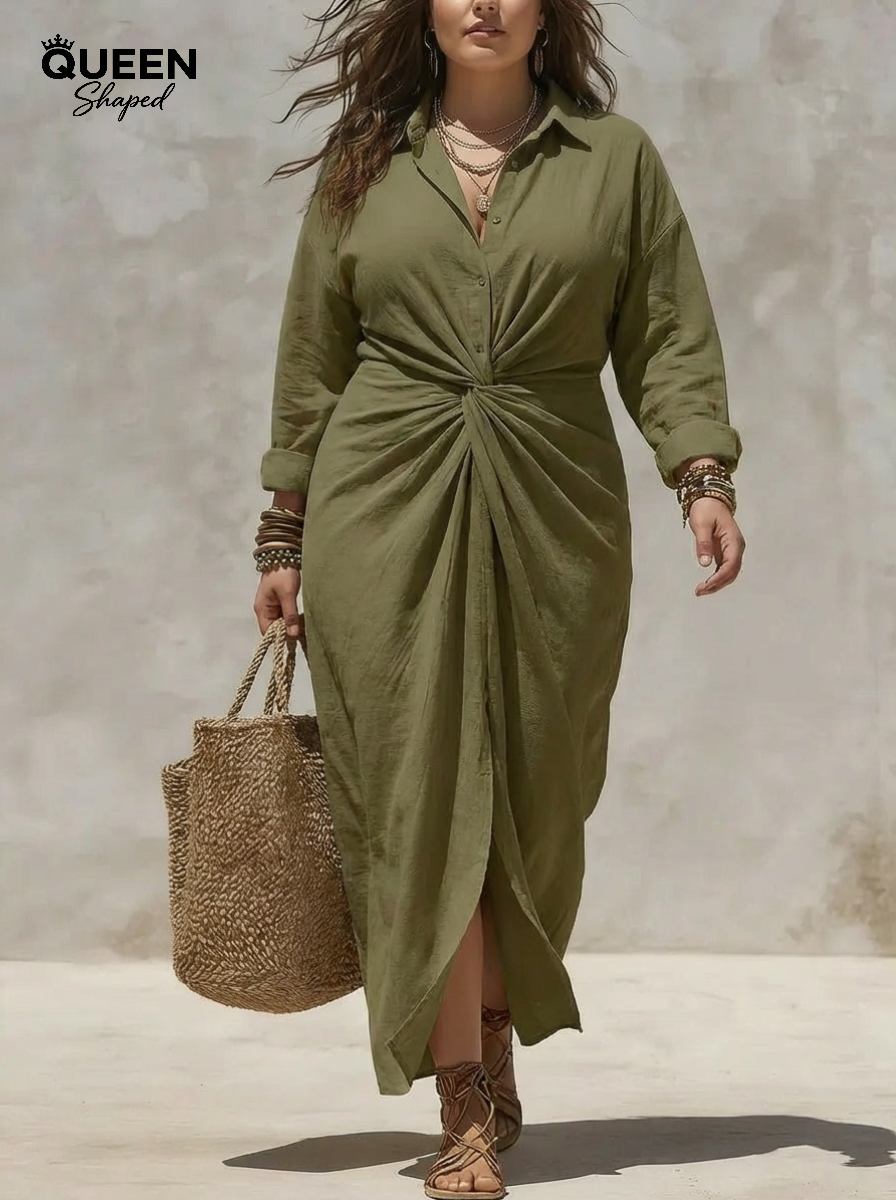 Aria | Vestido Maxi con Nudo