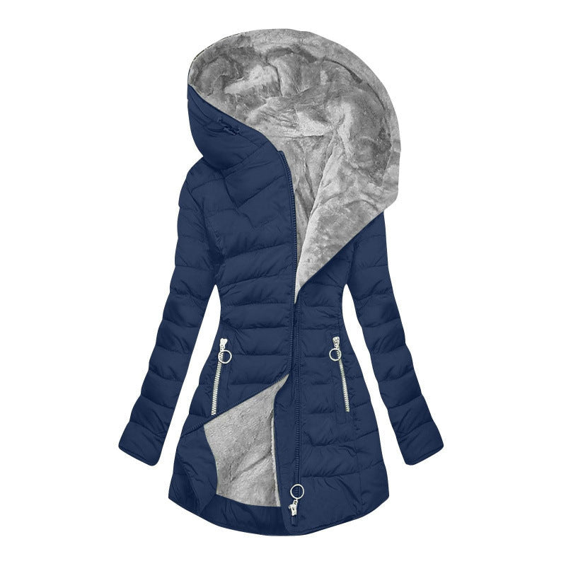 Madison™ | Abrigo Acolchado Urbano con Capucha