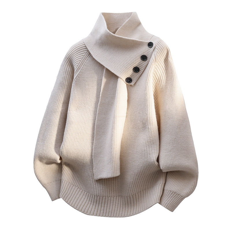 Marilee | Jersey Acogedor con Cuello Bufanda