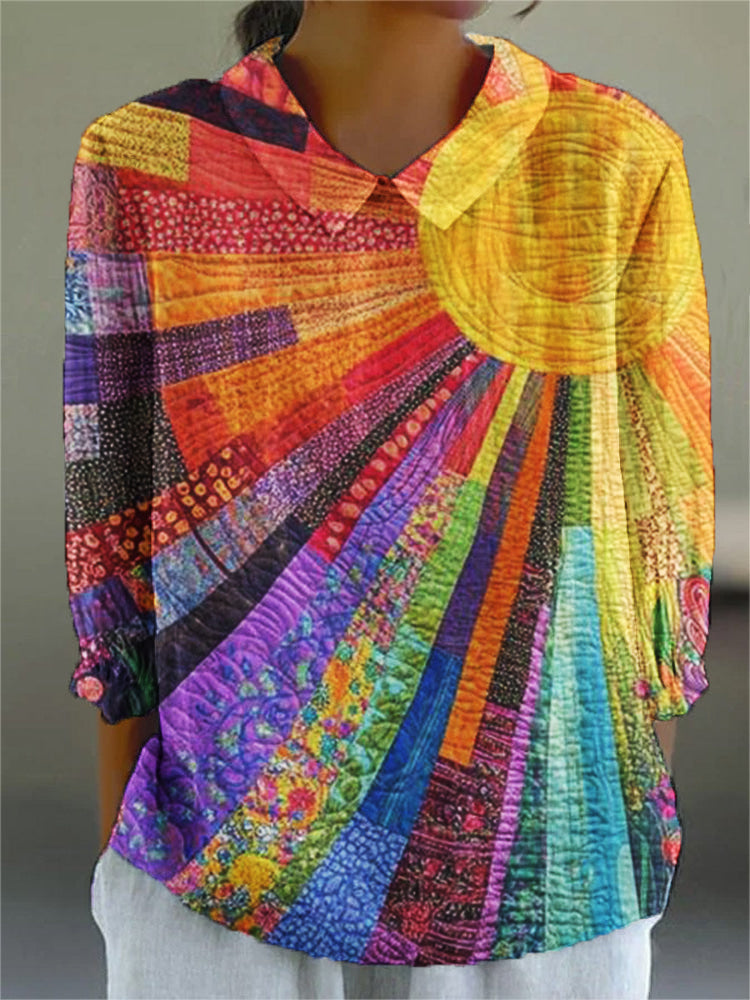 Anna - Blusa Suavemente Remetida