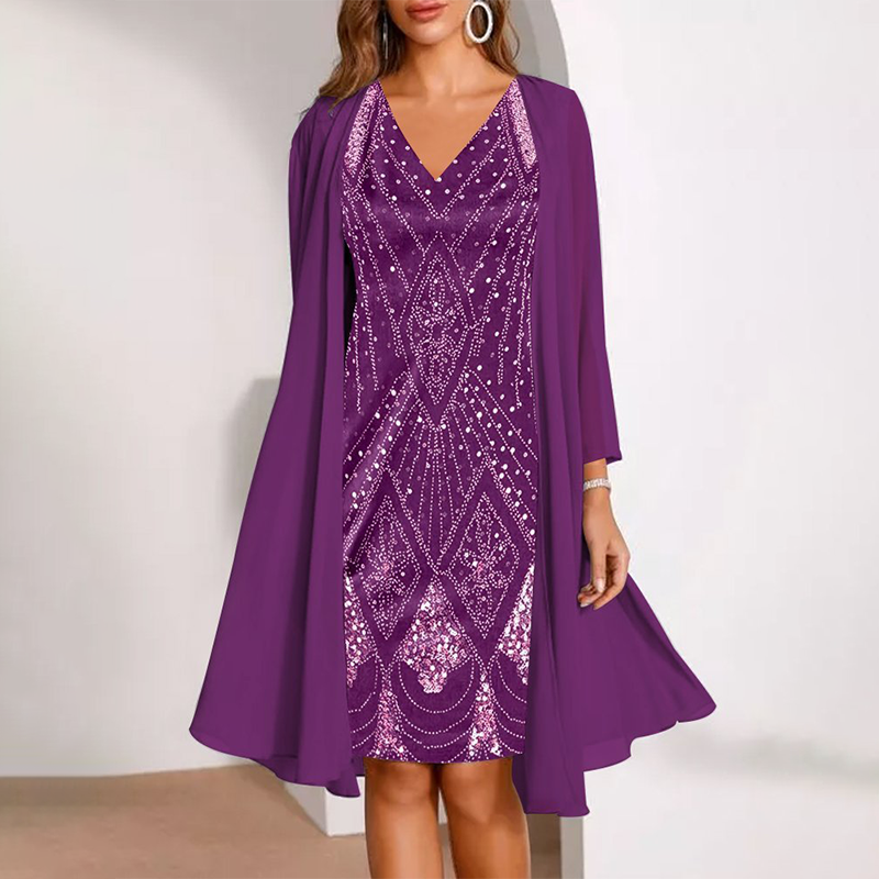 Kalie™ Vestido elegante de dos piezas