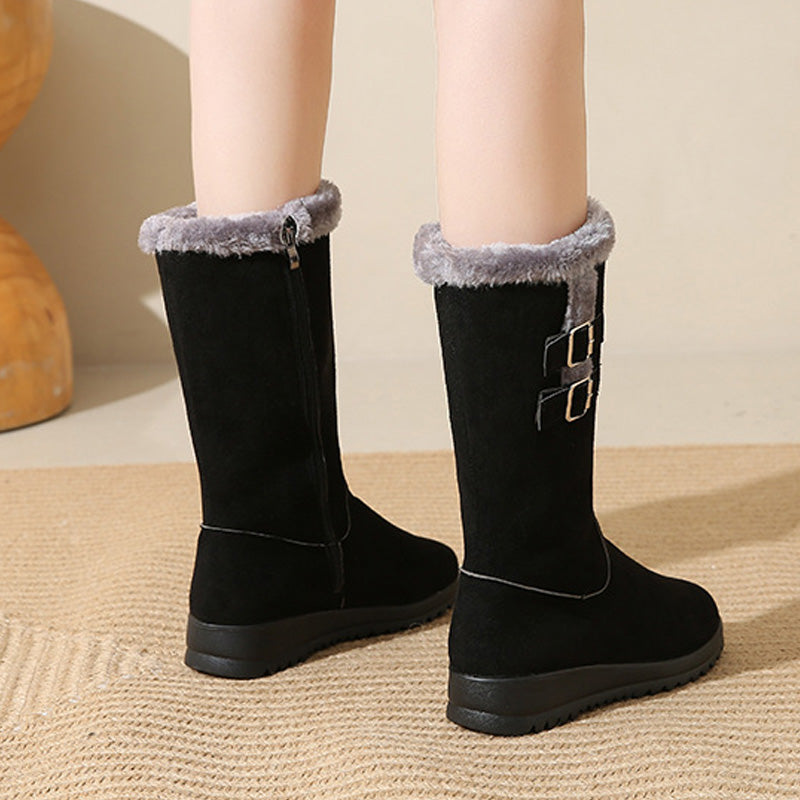 Ela | Botas de Invierno Forradas Hasta Media Pantorrilla