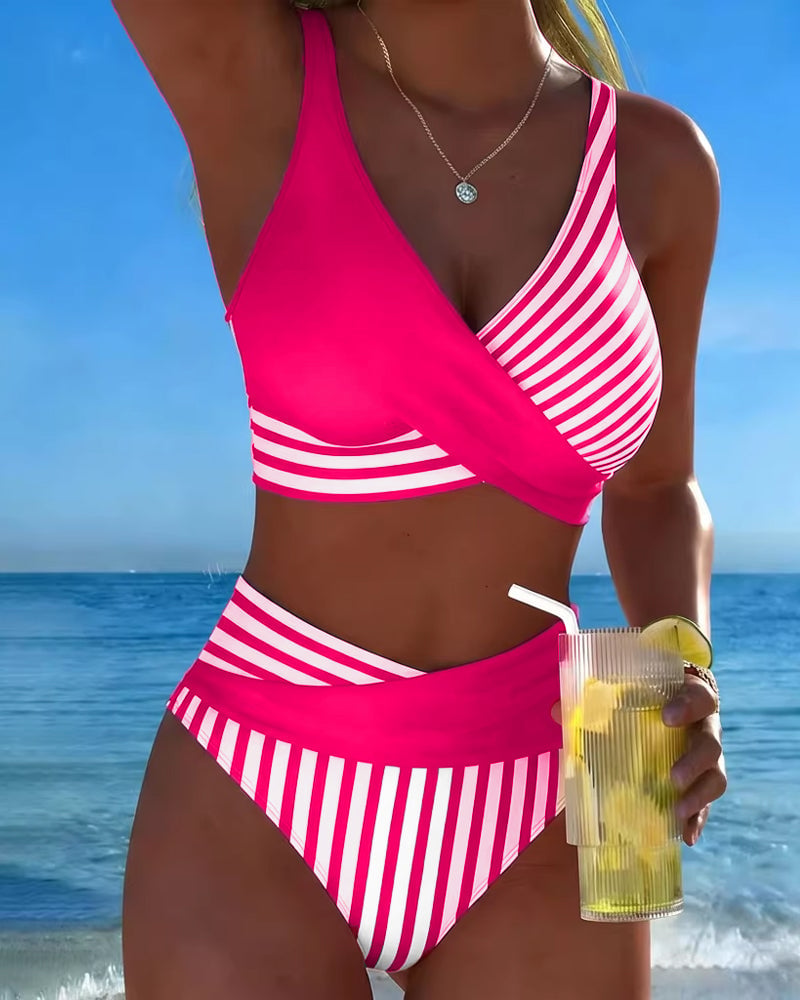 Bikini de dos piezas con efecto reductor
