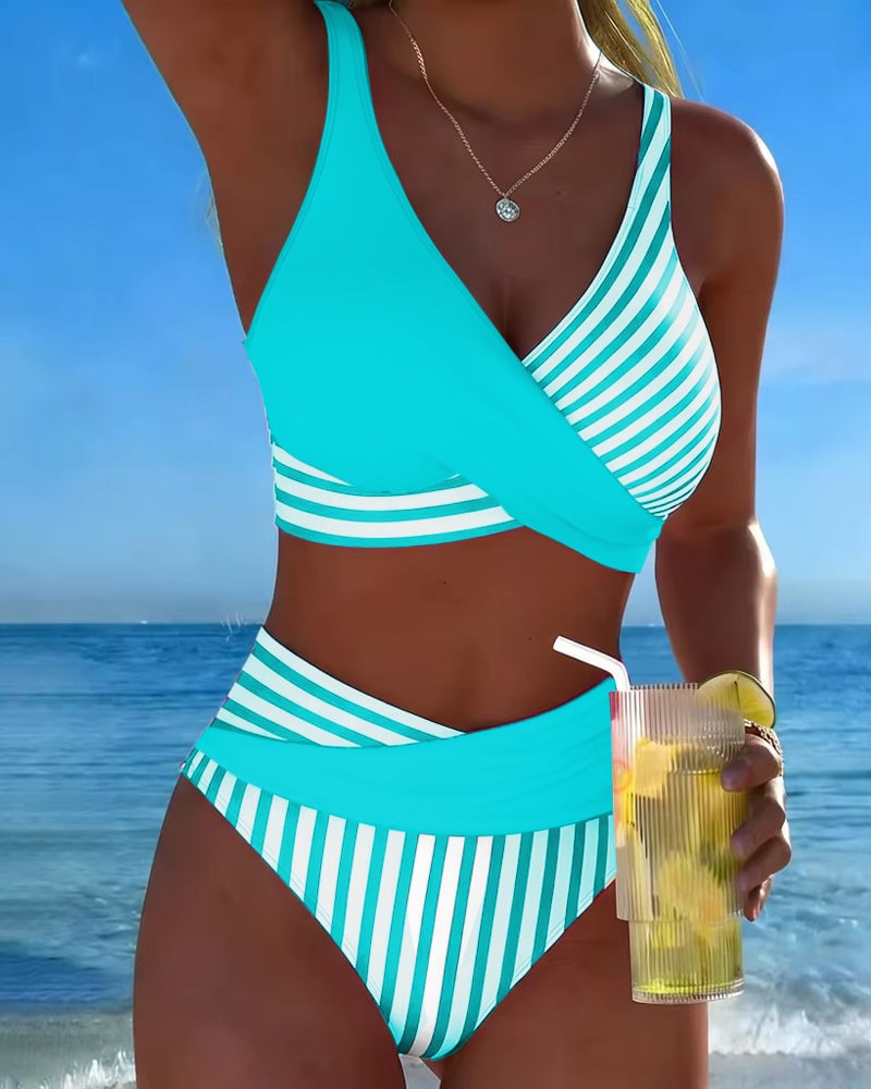 Bikini de dos piezas con efecto reductor