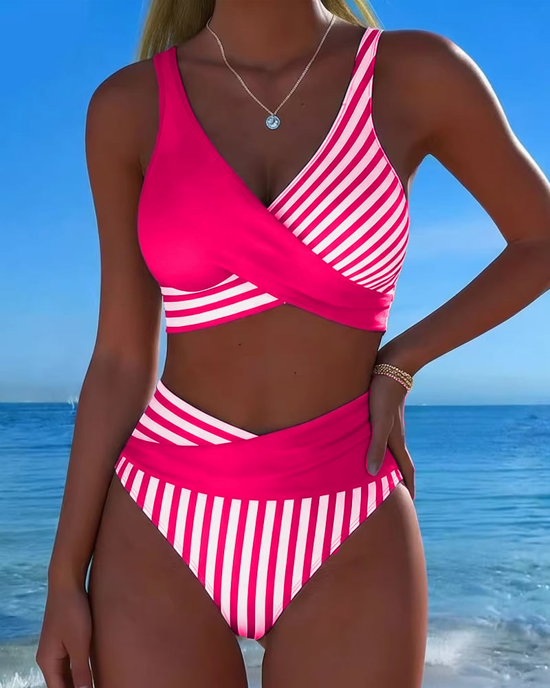 Bikini de dos piezas con efecto reductor
