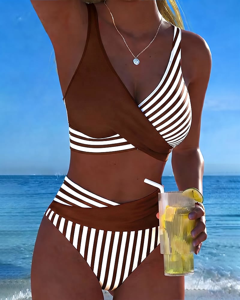 Bikini de dos piezas con efecto reductor