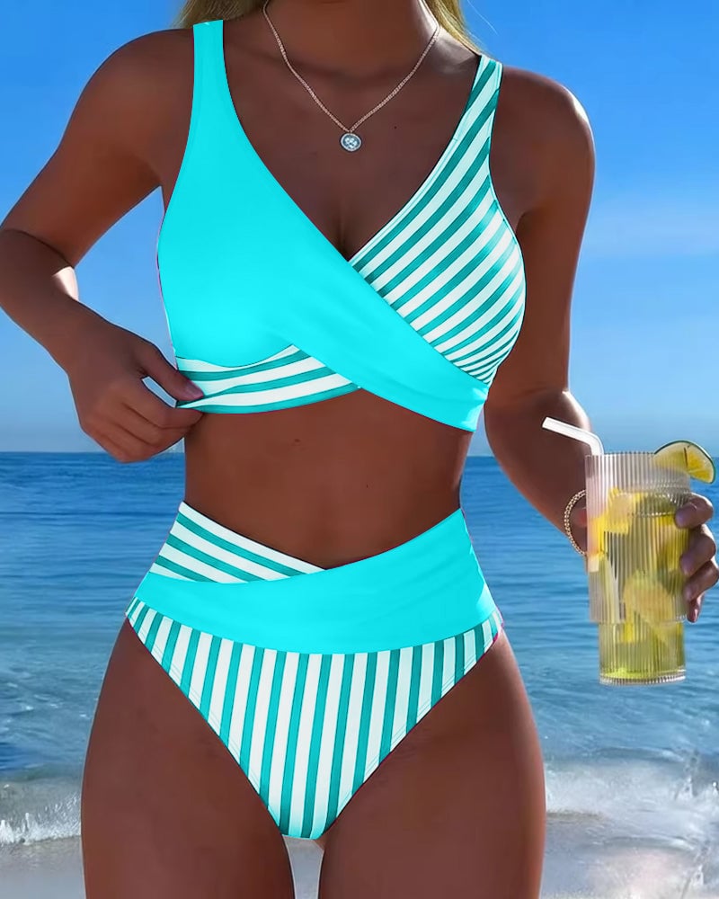 Bikini de dos piezas con efecto reductor