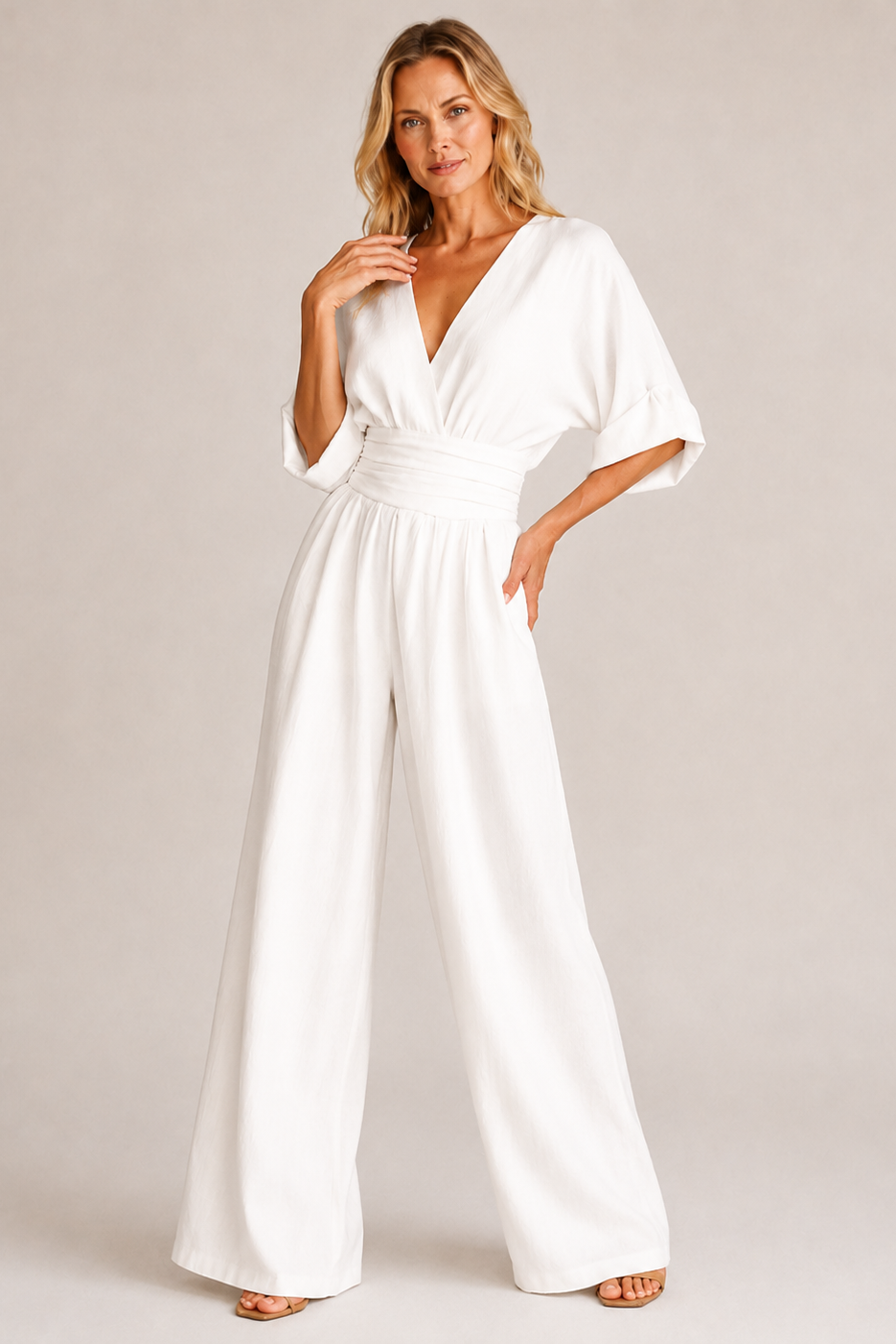 VIVIENNE | Patricia - Mono con Mangas Tres Cuartos